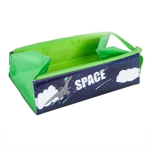 PROMO Piórnik saszetka trójkątna BOMB / SPACE Starpak Cena za 1szt