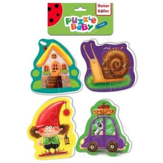 Baby puzzle piankowe Bajkowe ze skrzatem RK6010-02