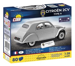 COBI 24510 Youngtimer Citroen 2CV typ A 1949 80 klocków p6