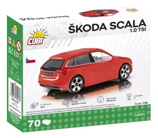 COBI 24582 Skoda Scala 1.0 TSI 70 klocków p6