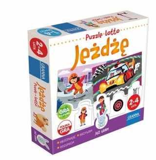 Jeżdżę puzzle gra bez plastiku 00398 GRANNA