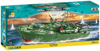 PROMO COBI 4825 Historical Collection WWII Patrol Torpedo Boat PT-109 3726 klocków p1