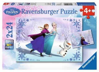 PROMO Puzzle 2x24el Kraina Lodu Siostry 091157 RAVENSBURGER p8