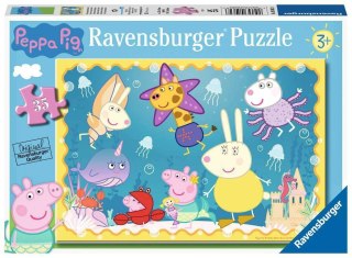 PROMO Puzzle 35el Świnka Peppa Podwodna przygoda 050628 RAVENSBURGER