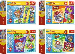 Puzzle 20el miniMaxi Super Szpiedzy Trefl 21116 / 21117 / 21118 / 21119 p144