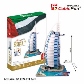 Puzzle 3D duży zestaw Burjal Arab 101el. MC101H DANTE