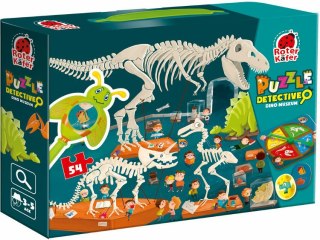 Puzzle detektyw Dino muzeum RK1080-05