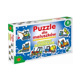 Puzzle dla maluszków Maszyny budowlane. 541 ALEXANDER p8