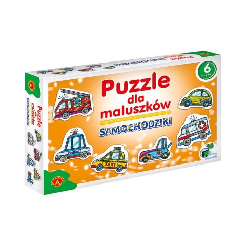 Puzzle dla maluszków samochodziki 537 ALEXANDER p8