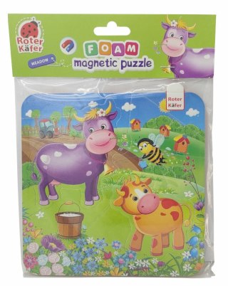 Puzzle piankowe z magnesem Krówki RK5010-06