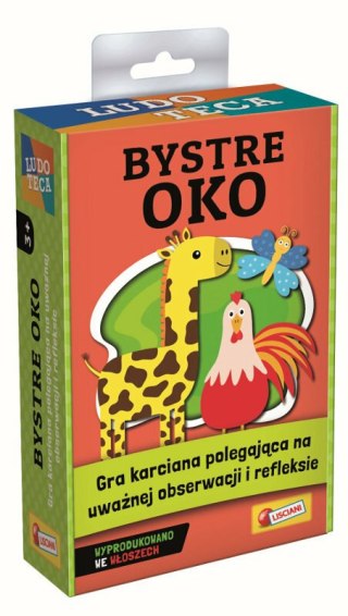 Bystre oko Gra Karciana LUDOTECA PL85750 LISCIANI p12