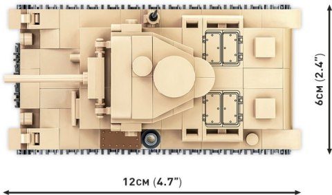 COBI 2712 Historical Collection WWII Czołg Panzer III Ausf. J 292 klocki