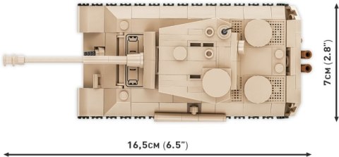 COBI 2713 Historical Collection WWII Czołg PzKpfw V Panther Ausf. G 298 klocków