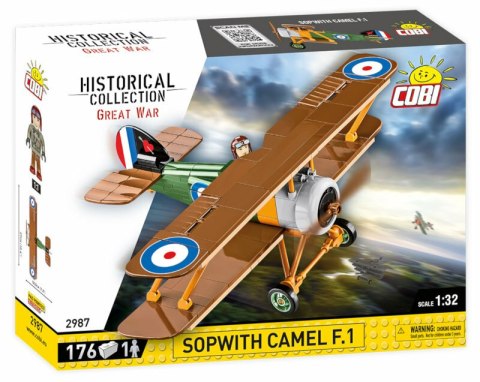 COBI 2987 Historical Collection Great War Sopwith Camel F.1 176 klocków