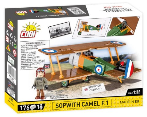 COBI 2987 Historical Collection Great War Sopwith Camel F.1 176 klocków