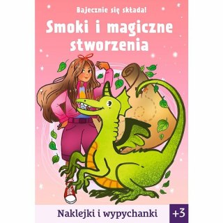 PROMO Bajecznie się składa! Smoki i magiczne stworzenia KS68410 Trefl