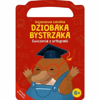 PROMO Odjazdowa szkółka Dziobaka Bystrzaka. Ćwiczenia z ortografii KS66713 Trefl