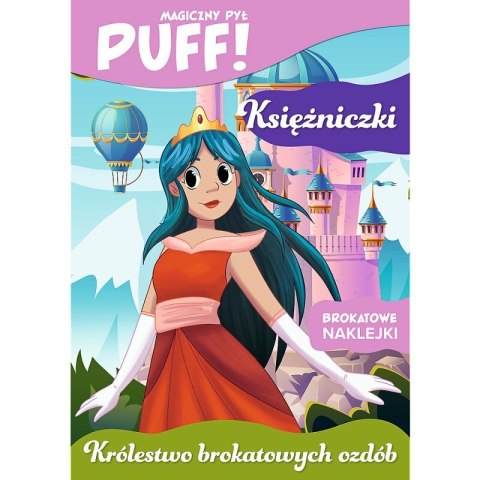 PROMO PUFF! Magiczny pył. Królestwo brokatowych ozdób. Księżniczki KS68144 Trefl