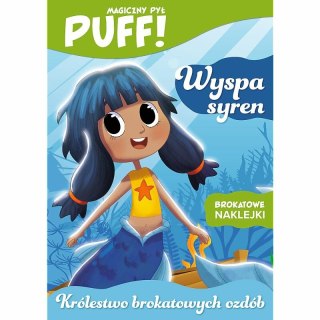 PROMO PUFF! Magiczny pył. Królestwo brokatowych ozdób. Wyspa syren KS68205 Trefl