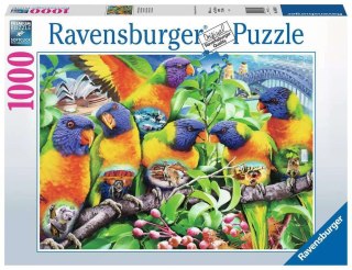 PROMO Puzzle 1000el Kraina Lorikeet 168156 RAVENSBURGER