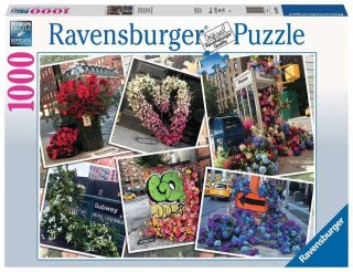 PROMO Puzzle 1000el Kwiaty w Nowym Jorku 168194 RAVENSBURGER