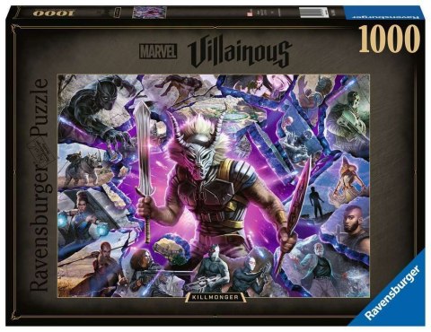 PROMO Puzzle 1000el Marvel Villainous: Kilmonger 169061 RAVENSBURGER p5