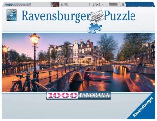 PROMO Puzzle 1000el Panorama Amsterdamu 167524 RAVENSBURGER