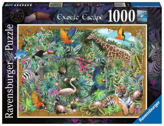 PROMO Puzzle 1000el W głębi dziczy. Exotic Escape 168279 RAVENSBURGER