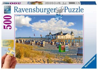 PROMO Puzzle 500el Leżaki w Ahlbeck 136520 RAVENSBURGER