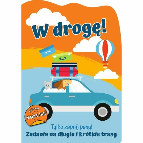 PROMO Tylko zapnij pasy! Zadania na długie i krótkie trasy. W drogę! 66560 Trefl