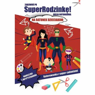 PROMO Zadzwoń po superrodzinkę! Misja ratunkowa. Na ratunek dzieciakom KS68342 Trefl