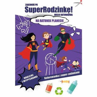 PROMO Zadzwoń po superrodzinkę! Misja ratunkowa. Na ratunek planecie Trefl