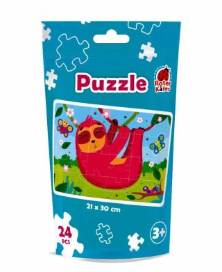 Puzzle 24 el Leniwiec RK1130-04 Roter