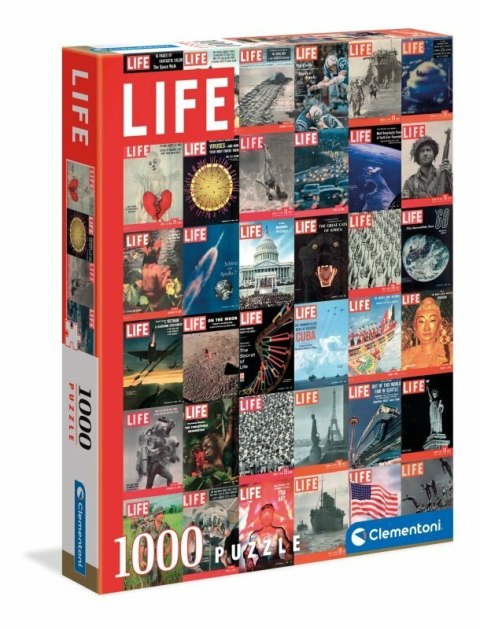 Clementoni Puzzle 1000el HQC LIFE 2021 - COVERS 39636