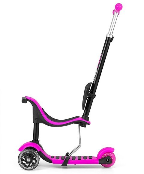 Hulajnoga Scooter Little Star Pink Blue 3w1 Milly Mally