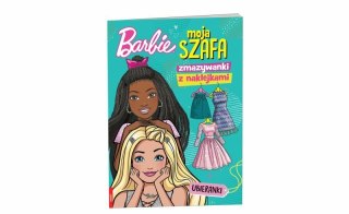 Książeczka Barbie. Moja szafa. Zmazywanki z naklejkami SSN-1102 AMEET