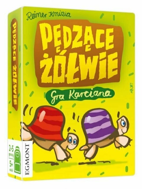 Pędzące żółwie gra karciana EGMONT p4