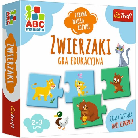 Zwierzaki ABC Malucha gra edukacyjna 01940 Trefl p12