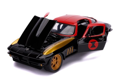 Auto Marvel Black Widow Chevy 1966 1:24 Dickie