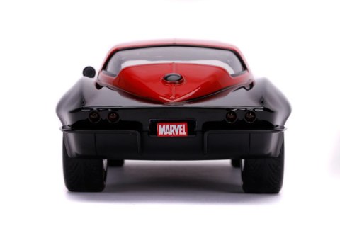 Auto Marvel Black Widow Chevy 1966 1:24 Dickie