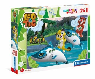 Clementoni Puzzle 24el MAXI - Leo i Tig 24223