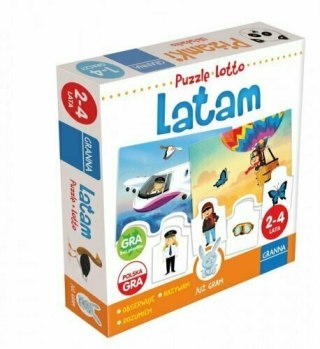 Latam puzzle gra bez plastiku 00399 GRANNA