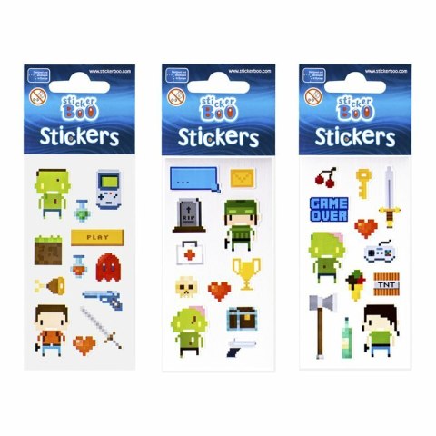 Naklejki Sticker Boo Pixel Starpak 471545 mix cena za 1 szt