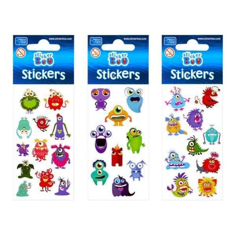 Naklejki Sticker Boo Potworki Starpak 476947 mix cena za 1 szt