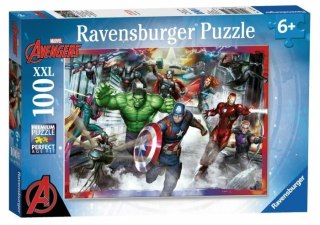 PROMO Puzzle 100el XXL Avengers - Zgromadzenie 107711 RAVENSBURGER