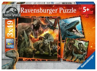 PROMO Puzzle 3x49el Jurassic World 2 080540 Ravensburger