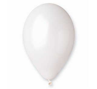 Balon G110 metaliczne 12 perłowo-białe 29/100szt Godan