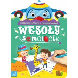 Książka Wesoły samolocik. Edukacyjna książeczka z ruchomymi oczkami