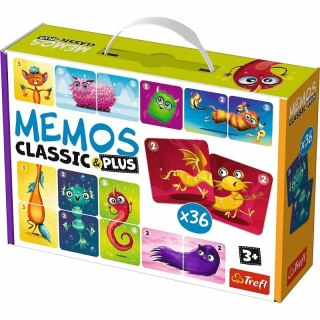 Memos classic&plus Urocze potworki gra Trefl 02273