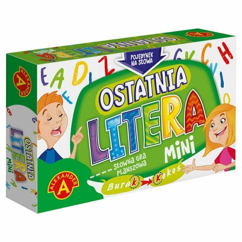 Ostatnia litera mini Pojedynek na słowa gra 2282 ALEXANDER p10